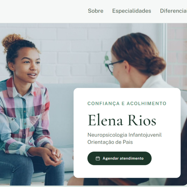 Case Elena Rios — Desenvolvimento de Sites — Guia-se Lagoa Santa
